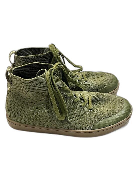 Unbranded Other - Suavs The Legacy High-Top Sneakers Recycled Knit Olive Green Slip-On Shoes